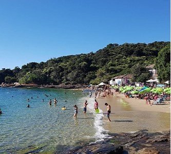 Praia da Azeda e Azedinha, em Búzios