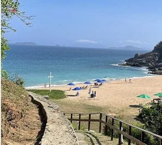 Praia de José Gonçalves, em Búzios