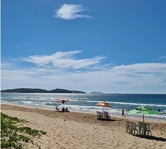 Praia de Tucuns, em Búzios